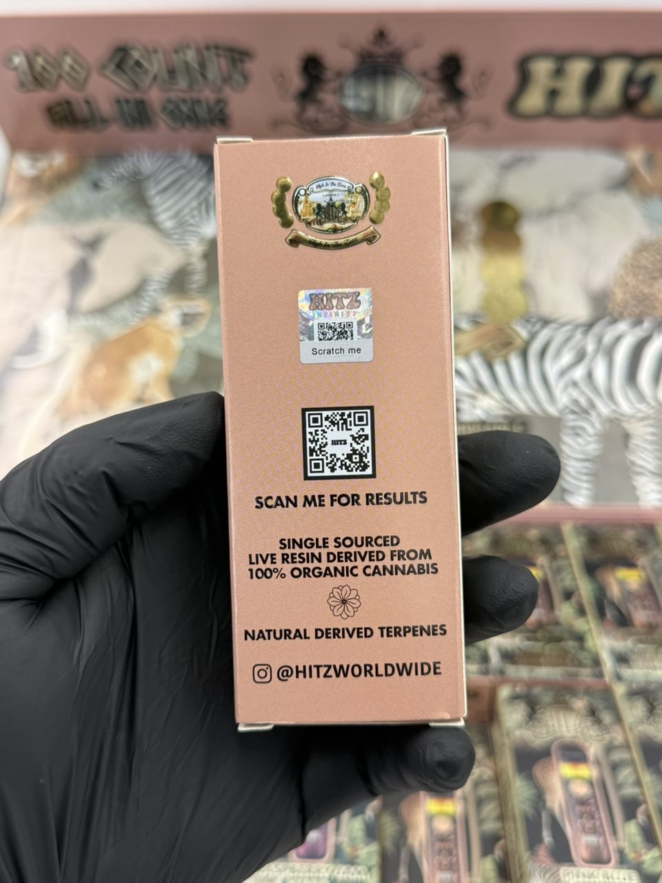 hitz 2g safari series disposable